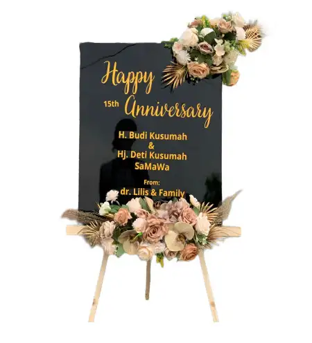 Papan Bunga Akrilik Margourip